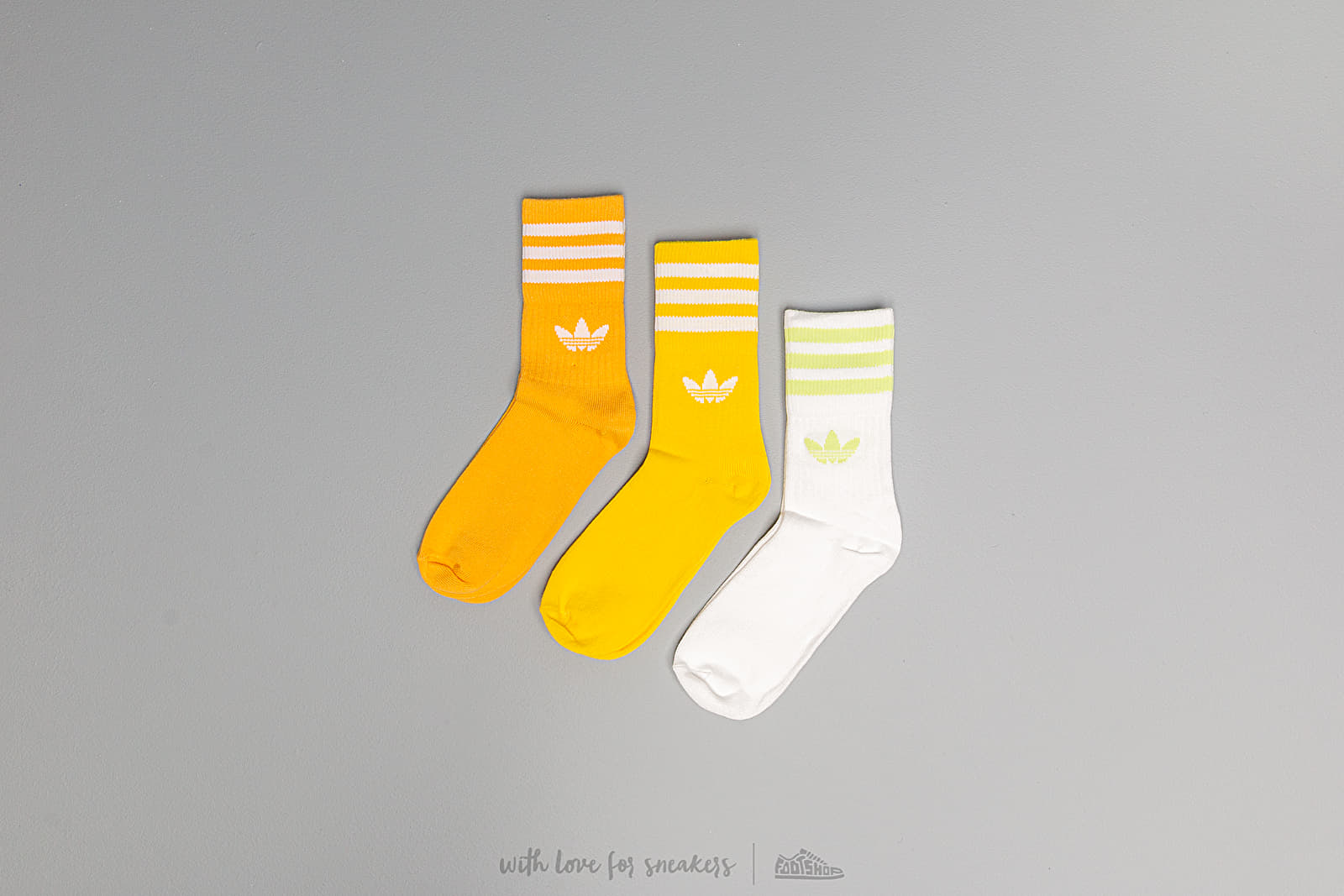 Yellow adidas socks outlet