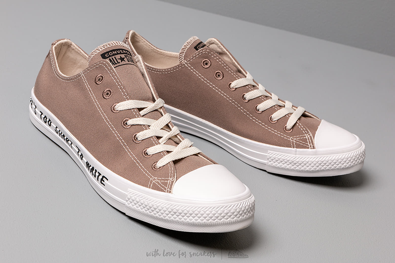 Converse basse taupe on sale