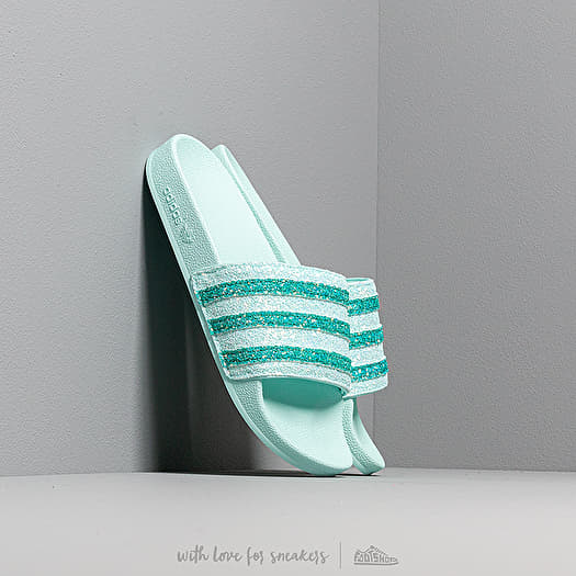 Women s shoes adidas Adilette W Frozen Mint Active Green Frozen Mint Footshop