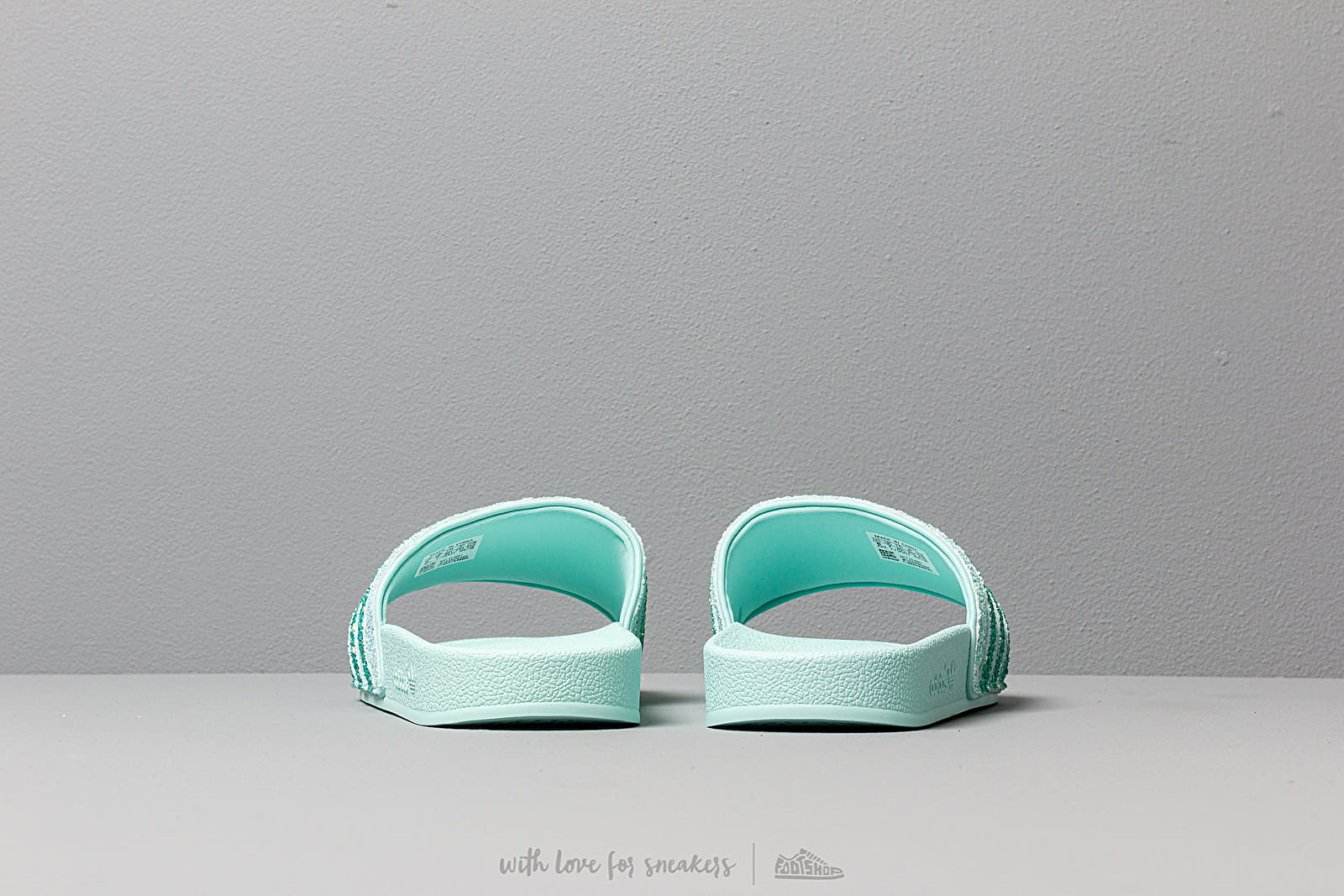 Dámské tenisky a boty adidas Adilette W Frozen Mint/ Active Green/ Frozen Mint