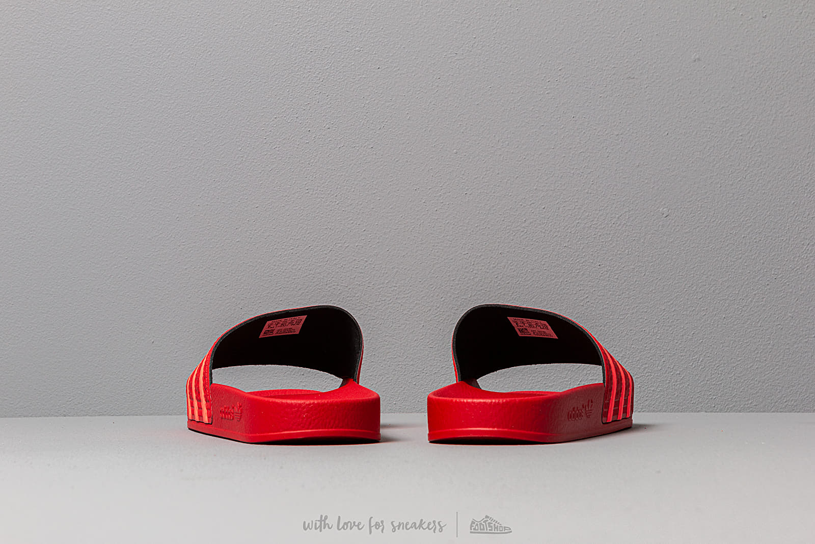 Women's shoes adidas Adilette W Scarlet/ Flare Red/ Scarlet