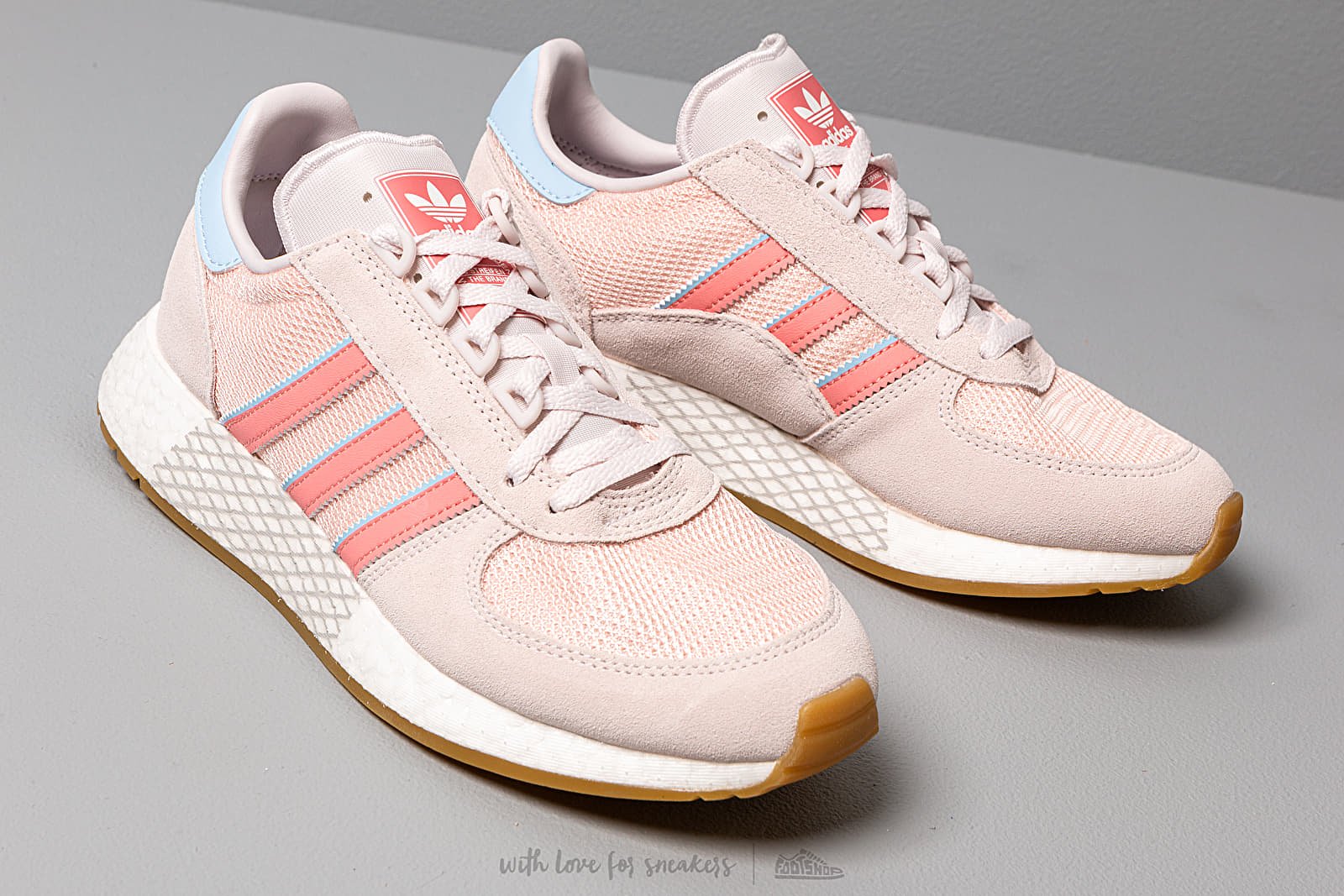 Women s shoes adidas Marathon Tech W Orchid Tint Tactile Rose Glow Blue Footshop