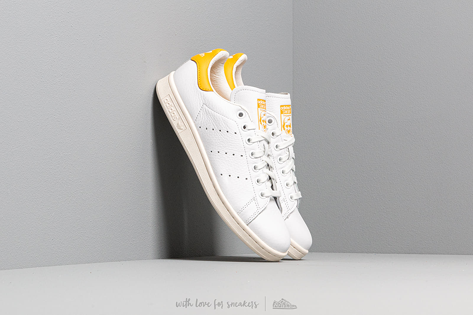 Moteriška avalynė adidas Stan Smith W Ftw White/ Active Gold/ Off White