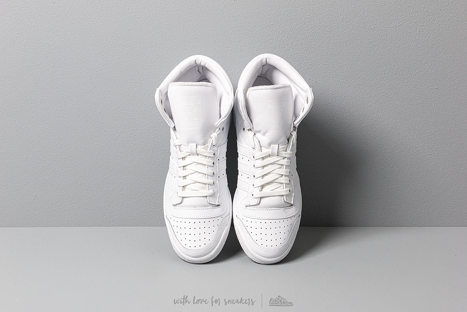 Herren Sneaker und Schuhe adidas Top Ten Hi Ftw White/ Ftw White/ Ftw White
