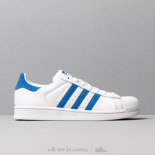 adidas Superstar Ftw White Blue Ftw White Footshop
