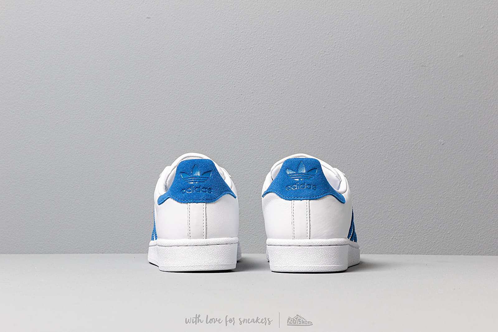 Moški čevlji adidas Superstar Ftw White/ Blue/ Ftw White