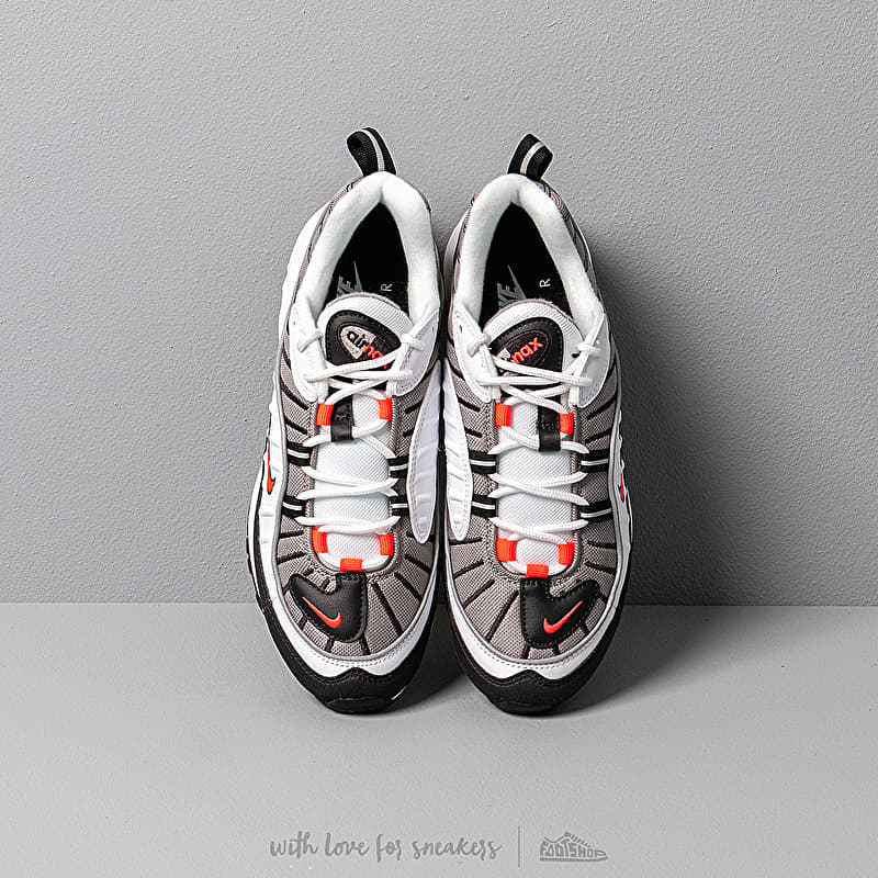 Nike W Air Max 98 White/ Solar Red-Dust-Reflect Silver | Footshop