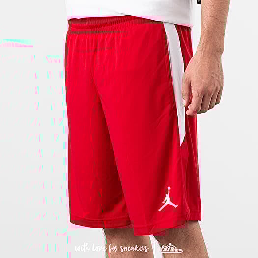 Red jordan basketball shorts new arrivals