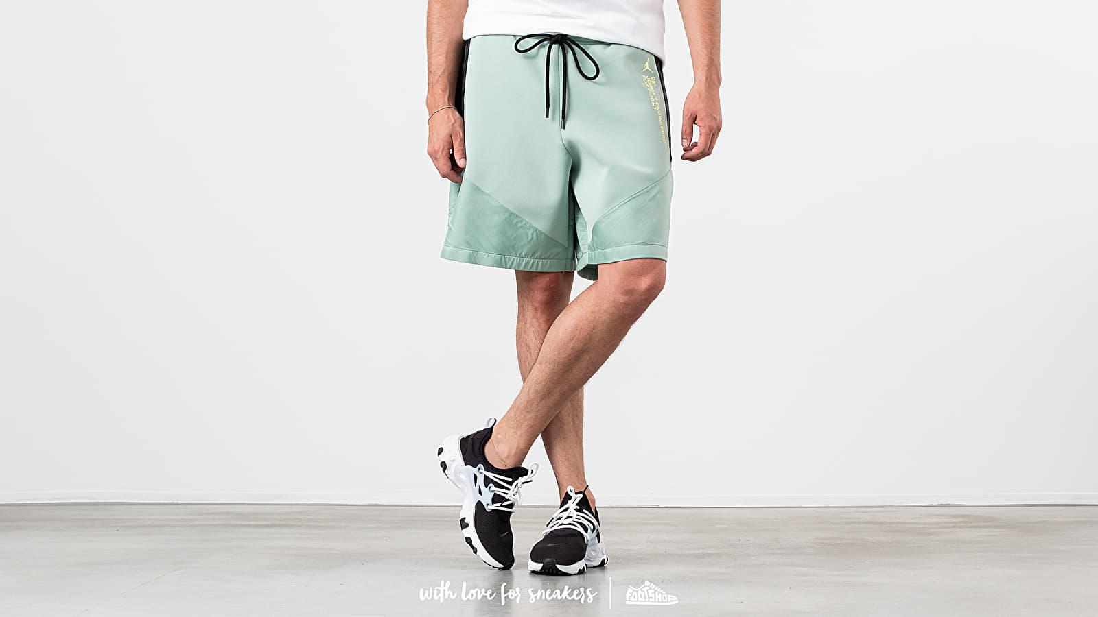 Šortky Jordan 23 Engineered Shorts Quartz Patina/ Luminous Green