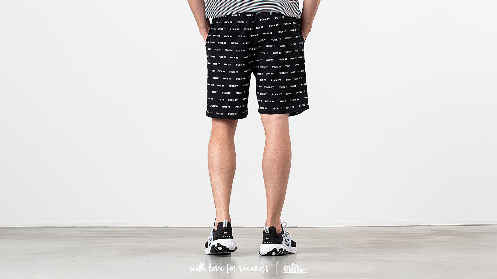 Shorts HUF Fuck It Easy Shorts Black