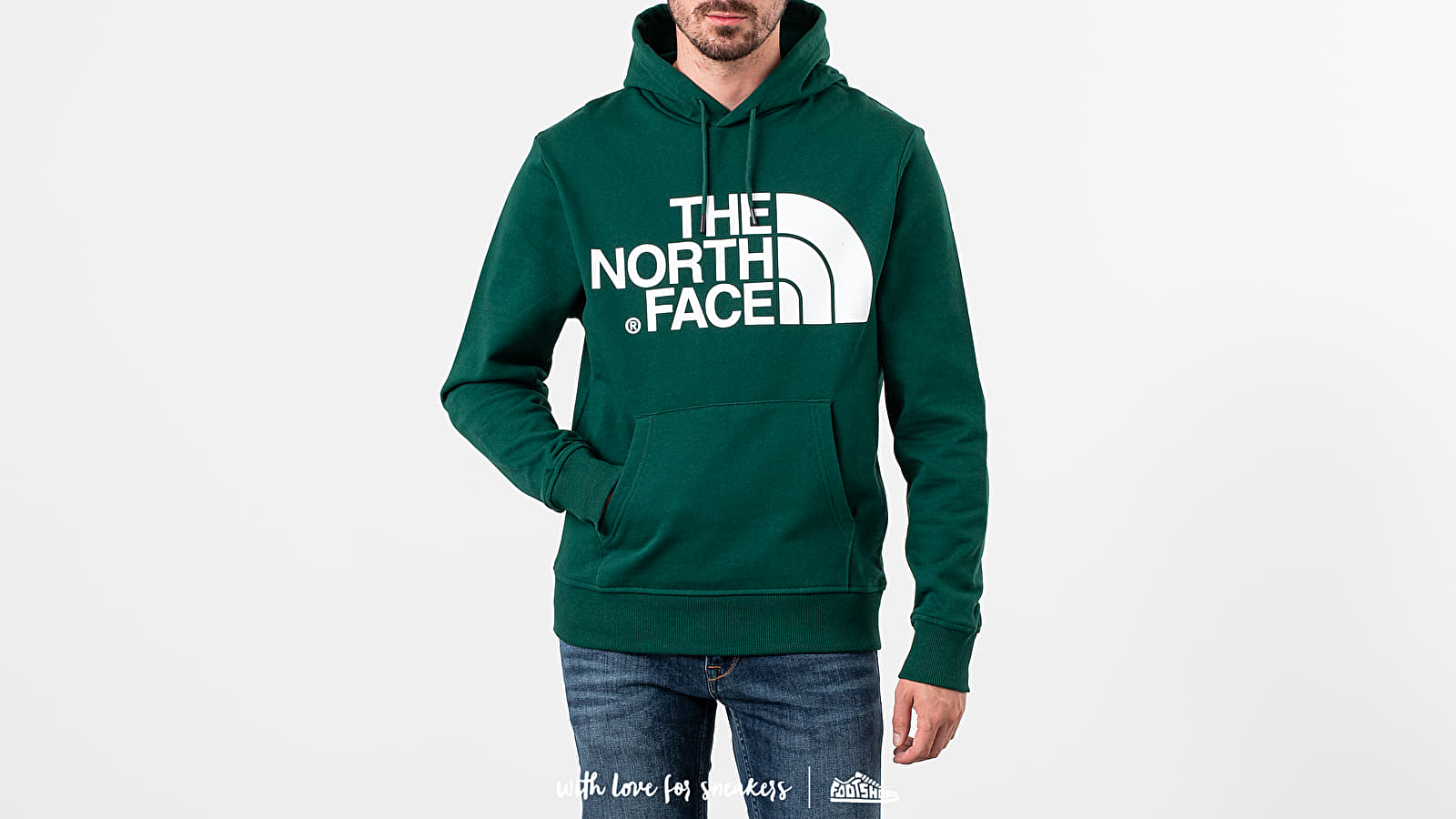 Hoodies and sweatshirts The North Face Standard Hoodie Night Green
