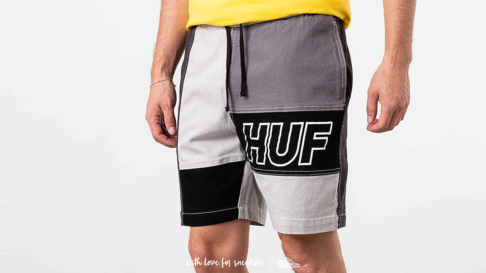 Pantaloni scurți HUF Vista Easy Shorts Black