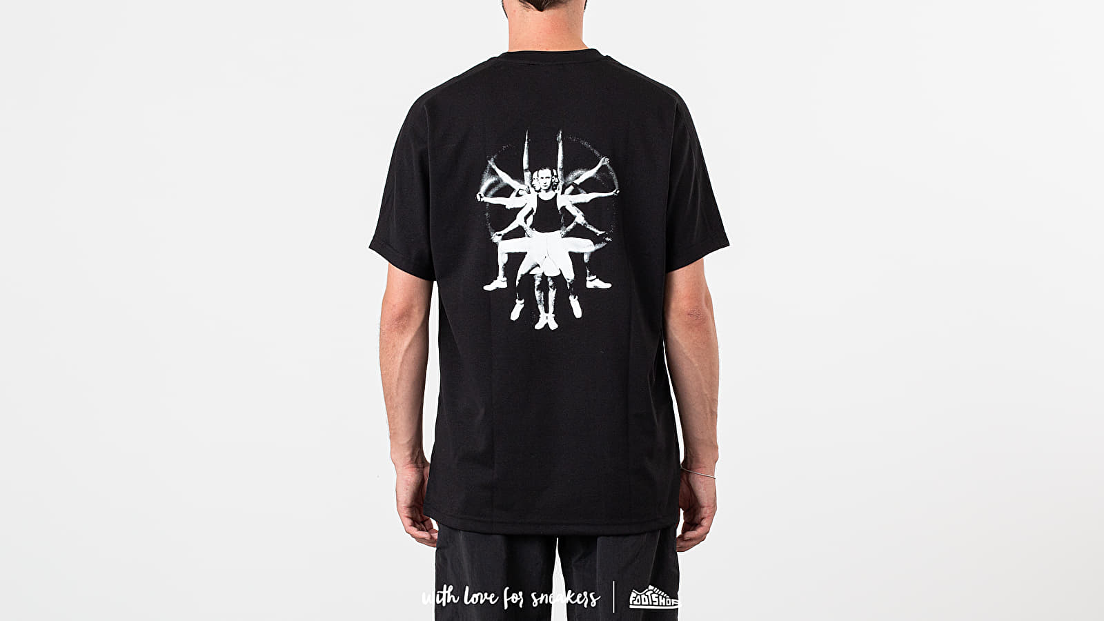 T-shirts Reebok x Pleasures CL V Unisex Tee Black