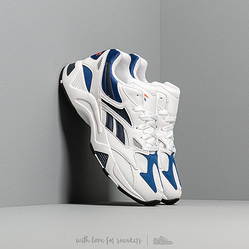 Reebok Aztrek 96 White/ Royal/ Fiery Orange | Footshop