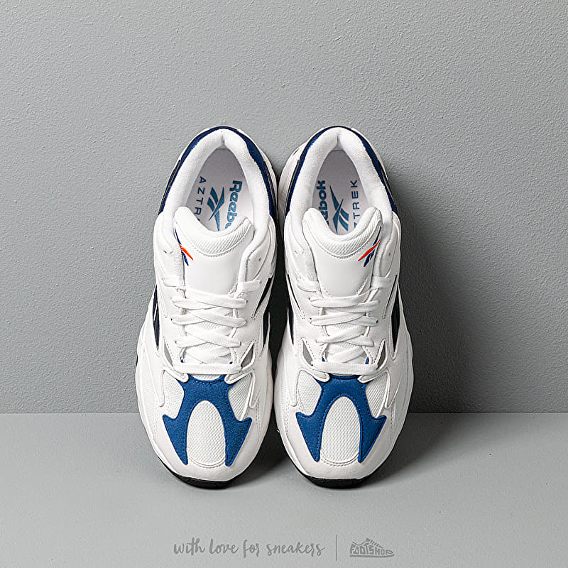 Reebok Aztrek 96 White/ Royal/ Fiery Orange | Footshop