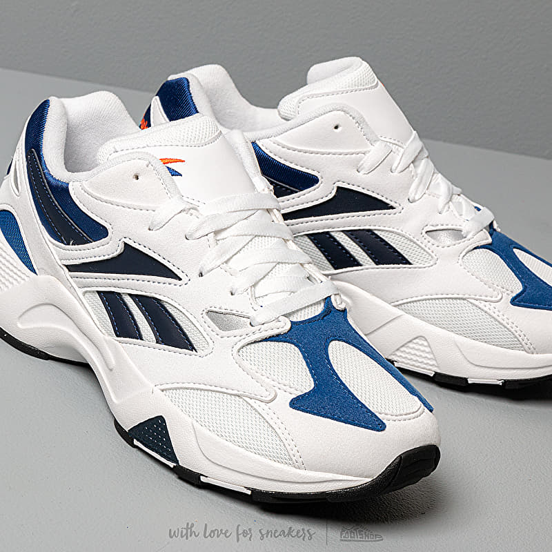 ririx Reebok Aztrek 96 White/ Royal/ Fiery Orange | Footshop