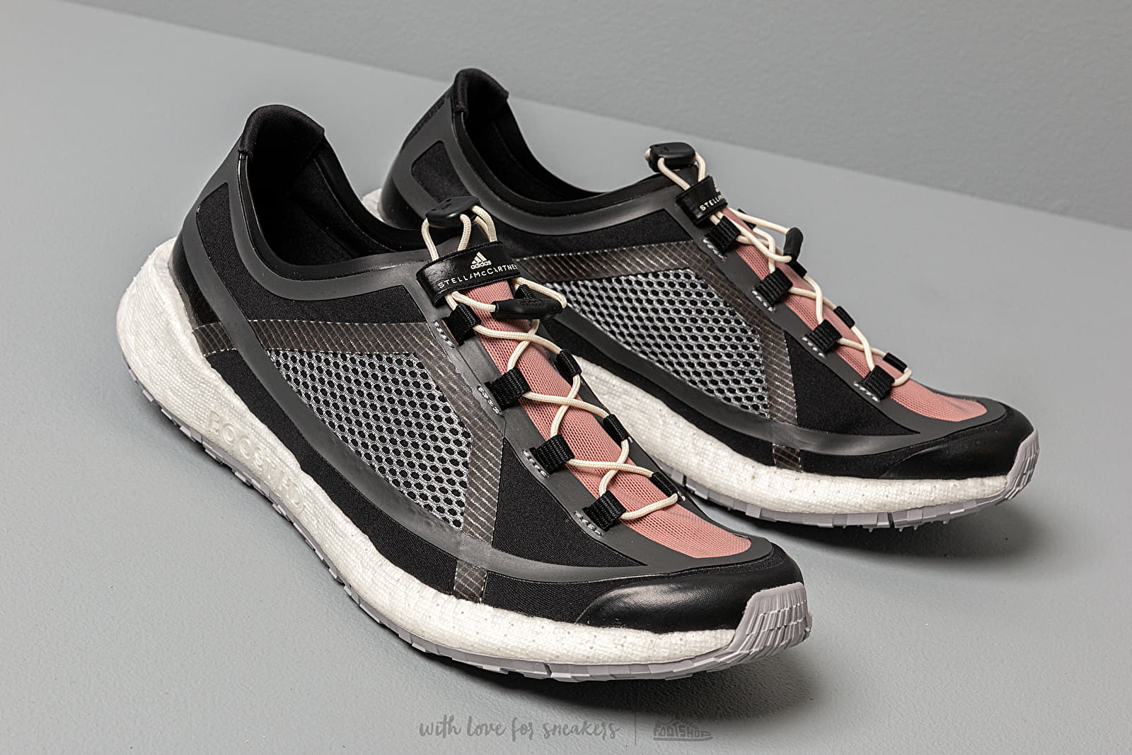 Women s shoes adidas x Stella McCartney PulseBOOST HD Iron Metalic