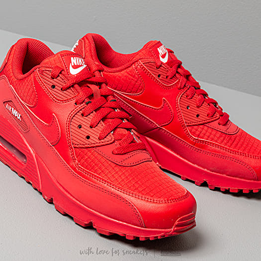 Chaussures et baskets homme Nike Air Max 90 Essential University Red/ White  | Footshop