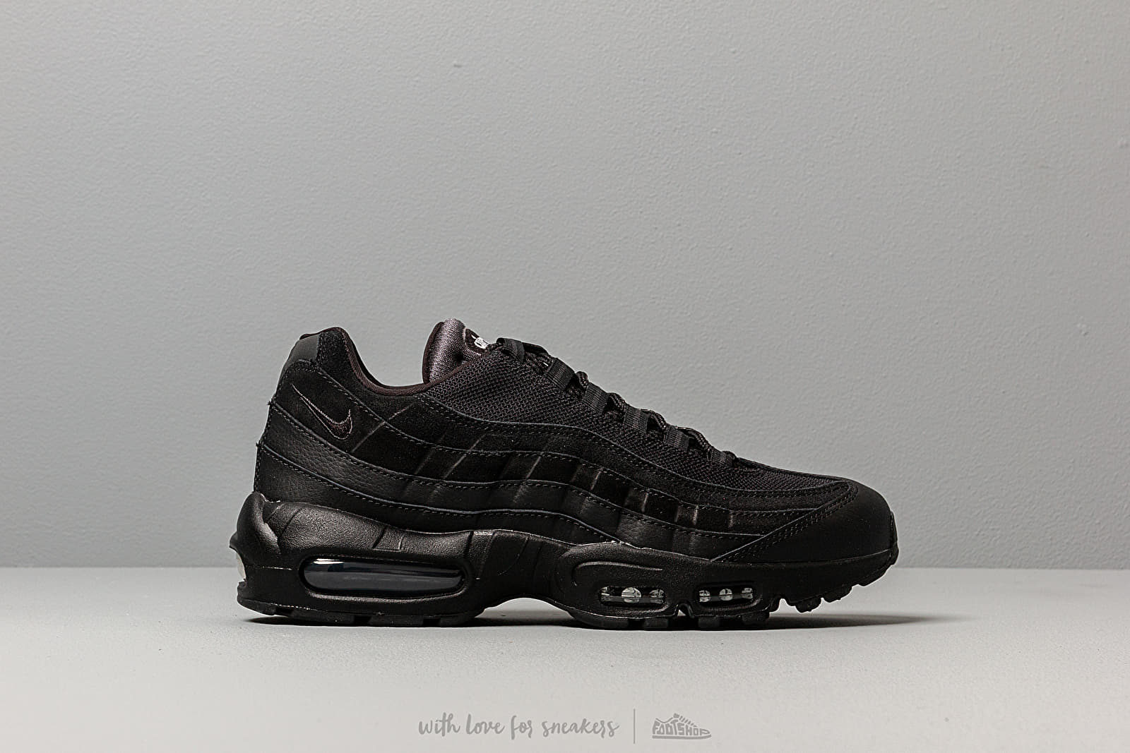 Herren Sneaker und Schuhe Nike Air Max 95 Essential Black/ Black-Anthracite-White