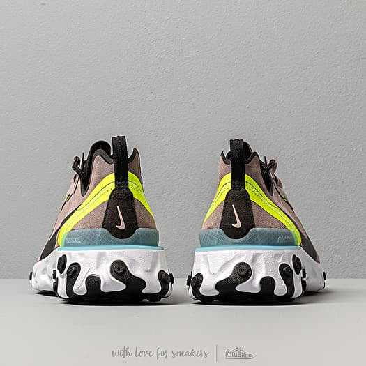 Men s shoes Nike React Element 55 Pumice Black White Blue Chill Footshop