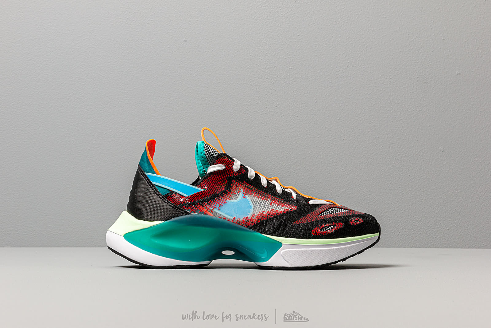 Men's shoes Nike N110 D/MS/X Black/ Blue Hero-Blue Gaze-University Red