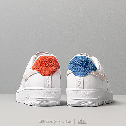 Nike air force 1 07 white platinum tint sales game royal red