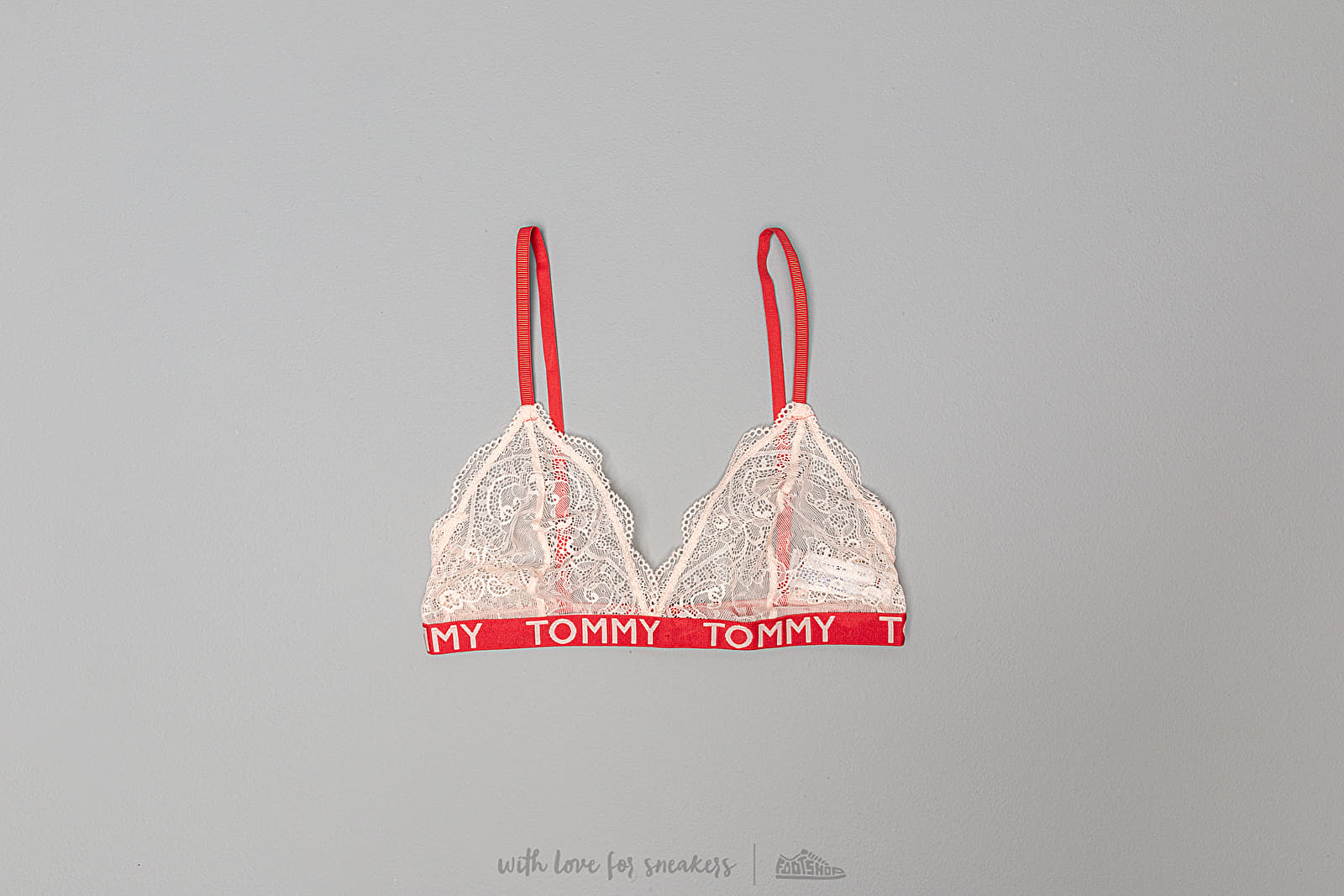 Sous-vêtements Tommy Hilfiger Triangle Bra Red/ Pink