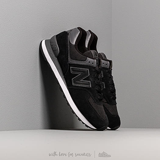 New balance m574 d black top