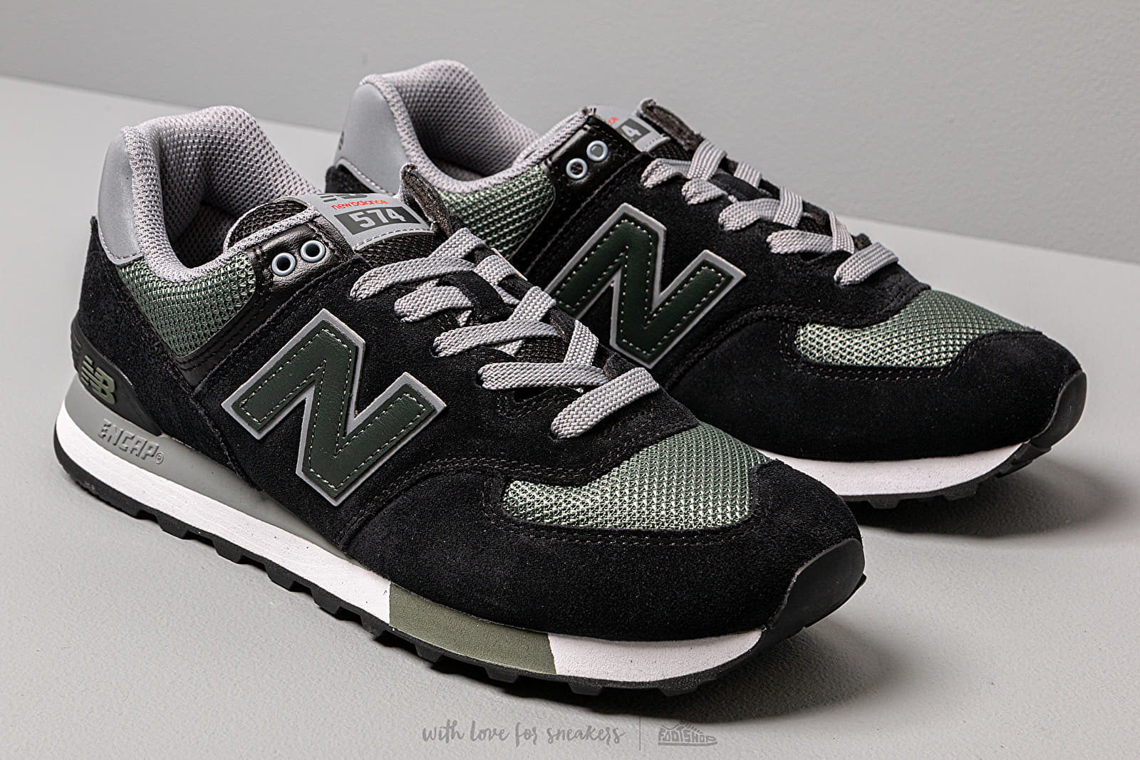New balance 574 green and black new arrivals