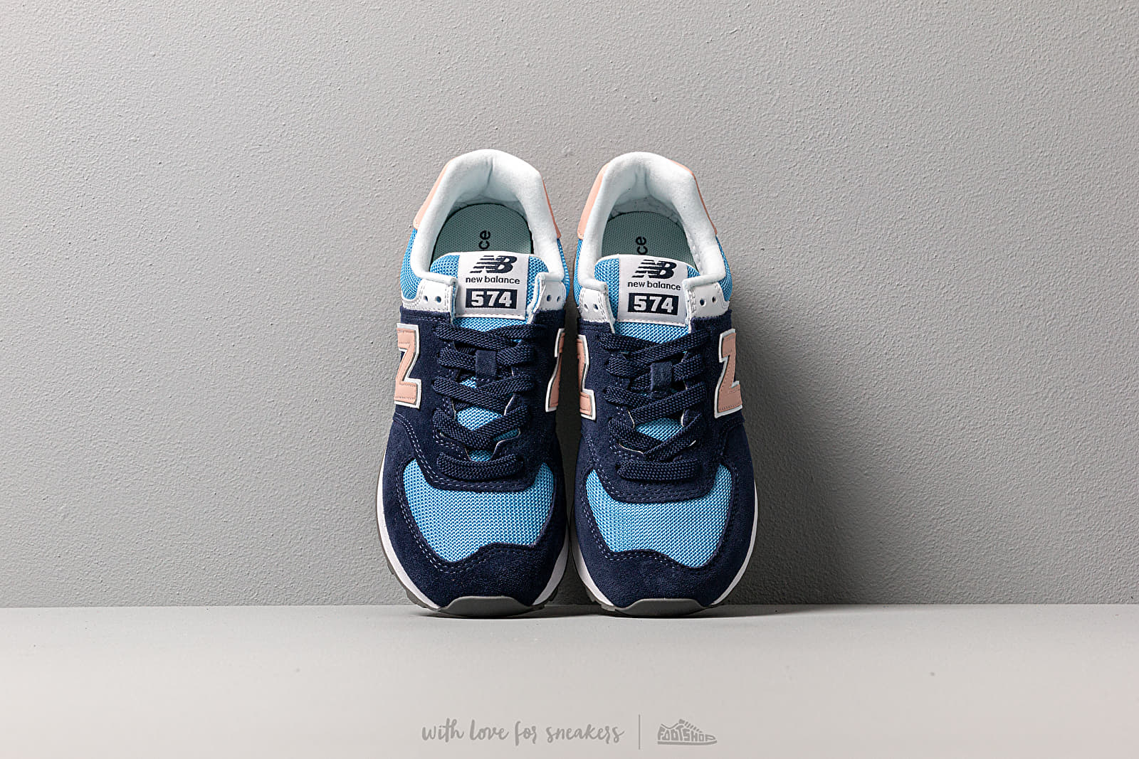 Pink and sales blue new balance