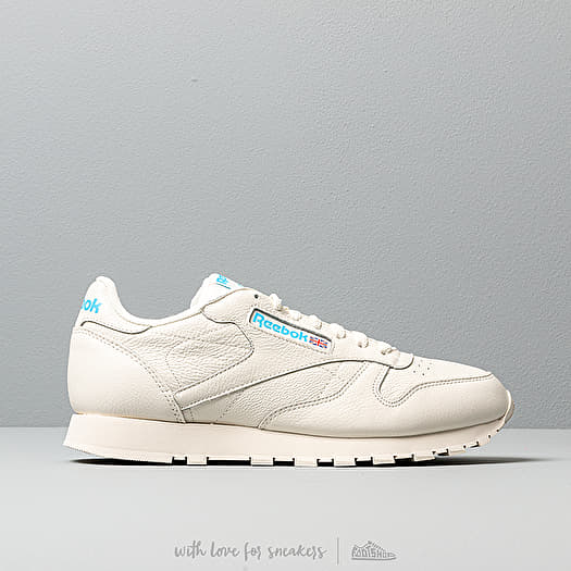 Reebok leather sales homme cyan