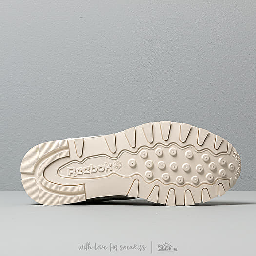 Chaussures et baskets homme Reebok Classic Leather MU Chalk Paperwhite Cyan Footshop