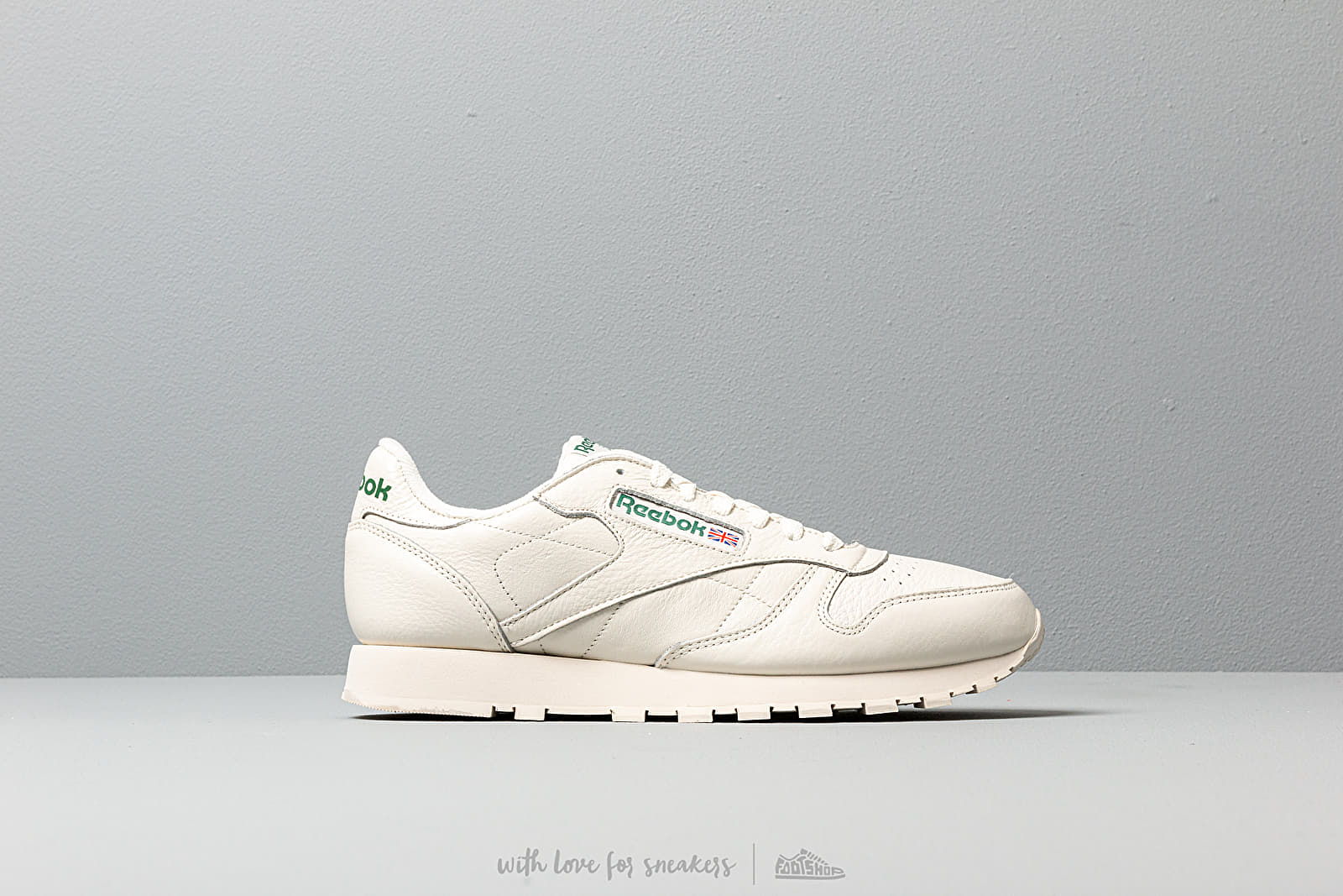 Men's shoes Reebok Classic Leather Mu Chalk/ Paperwhite/ Green