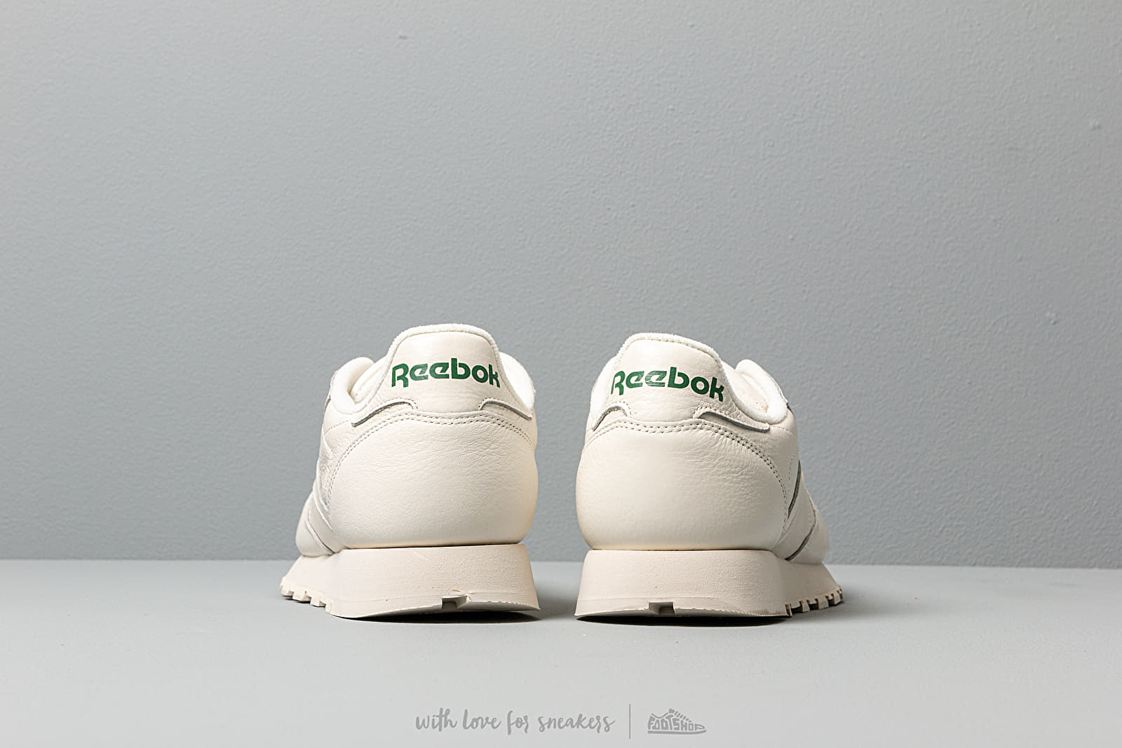 Men's shoes Reebok Classic Leather Mu Chalk/ Paperwhite/ Green