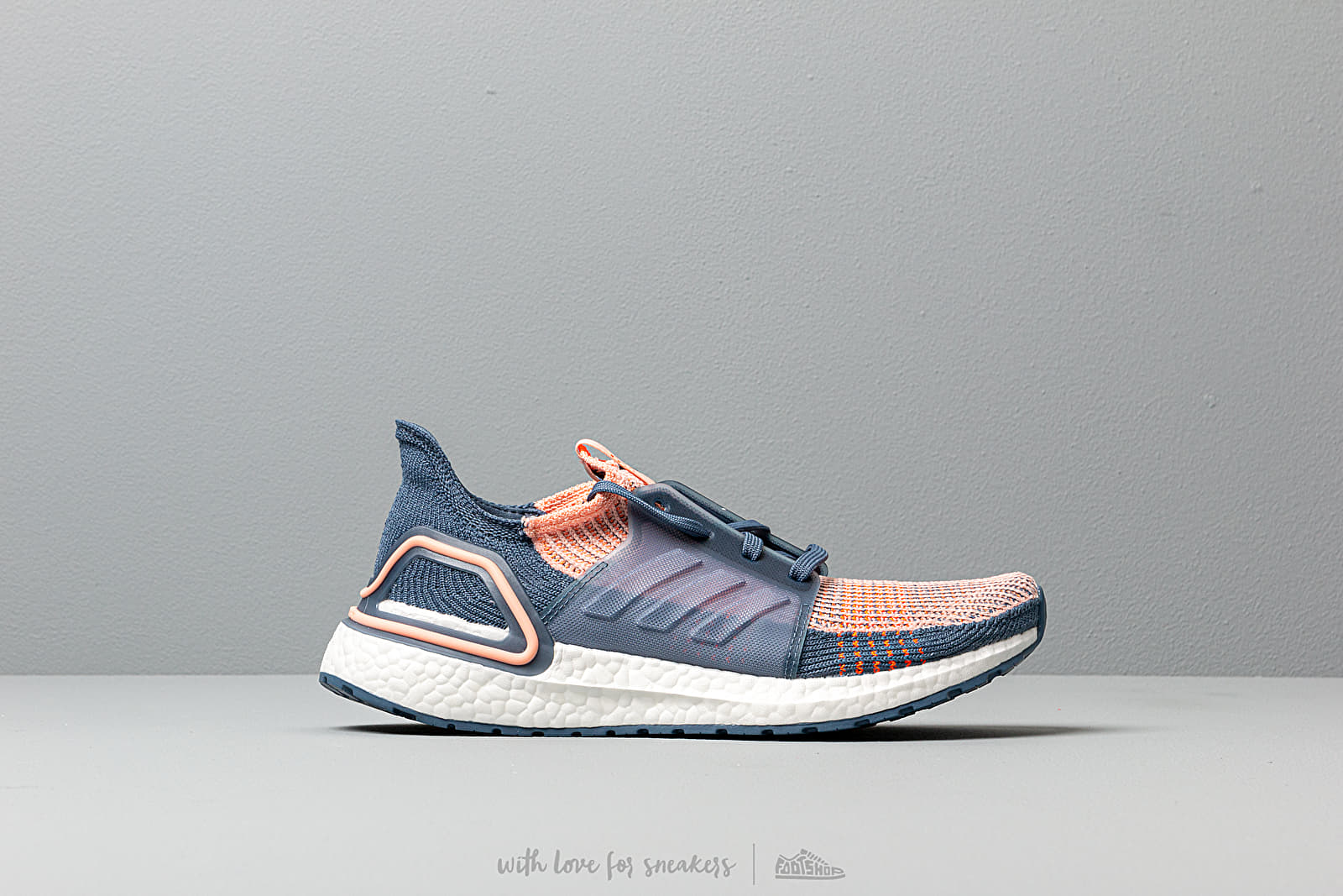 Women s shoes adidas UltraBOOST 19 W Glow Pink Tech Ink Solar Orange Footshop