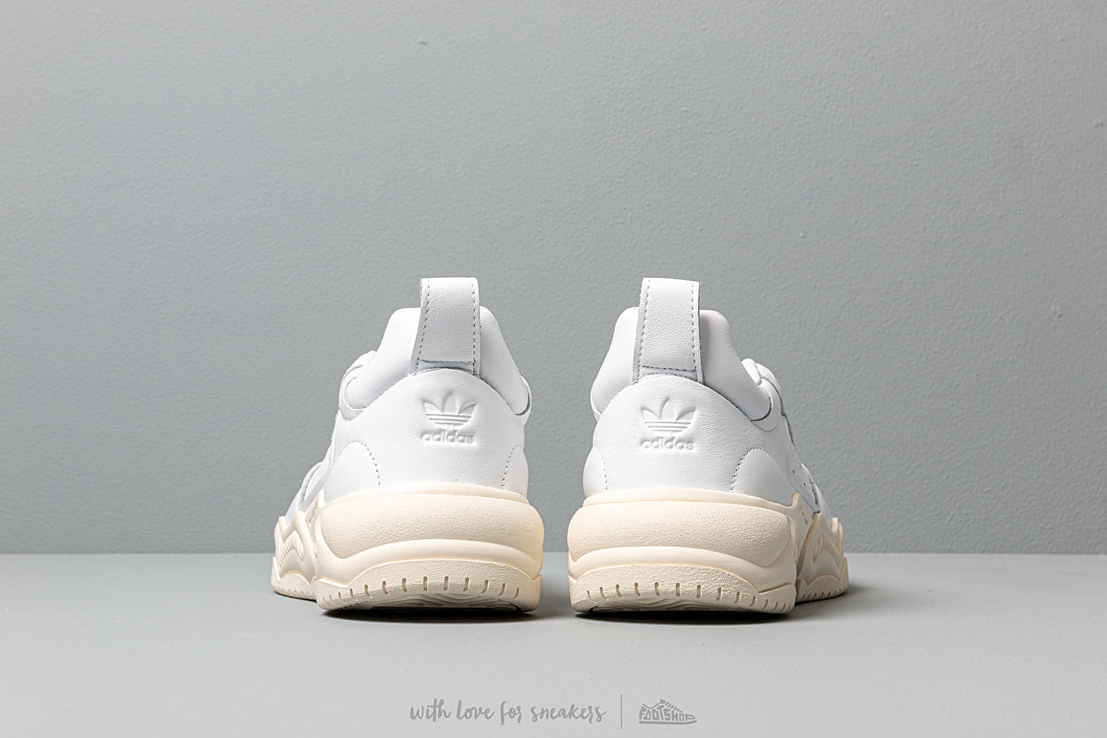 Adidas super court raw white top