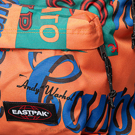 Sac à Dos Eastpak X Andy Warhol EK620 - Cuir Et Toile Motif Floral - Taille Moyenne - Neuf Avec étiquettes