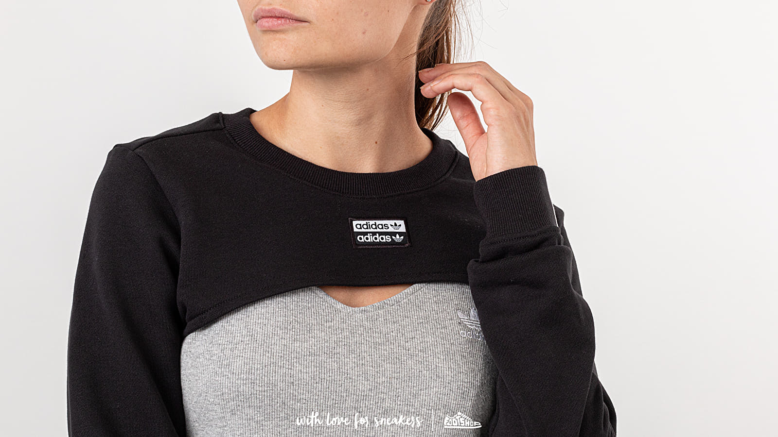 Adidas hot sale shrug sweater