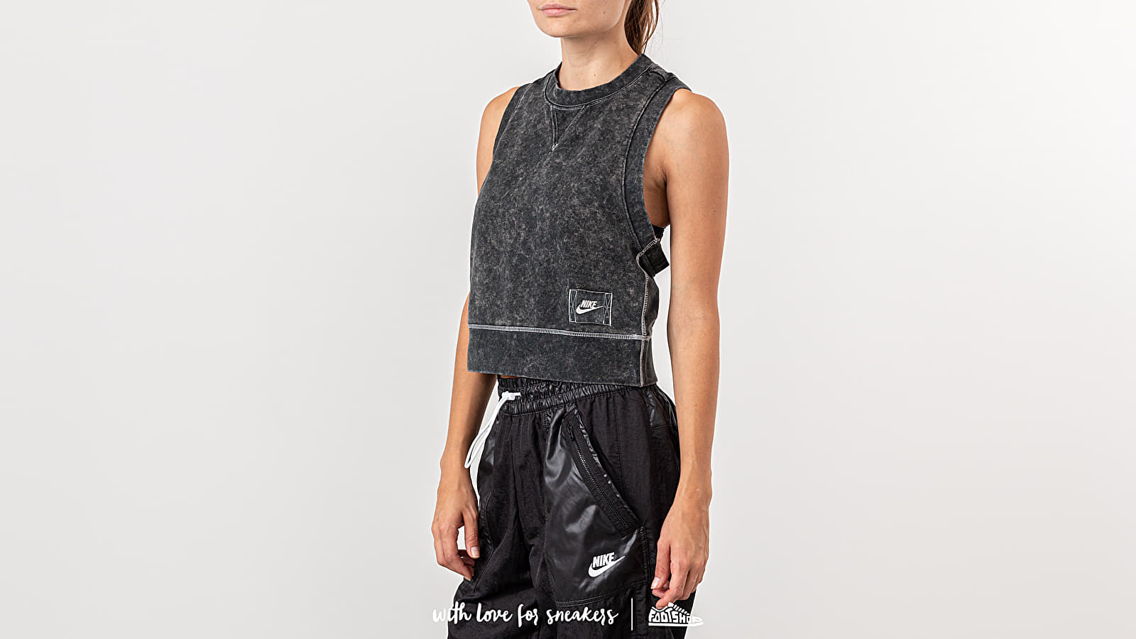 Vests Nike Sportswear Rebel Cropped Tee Black