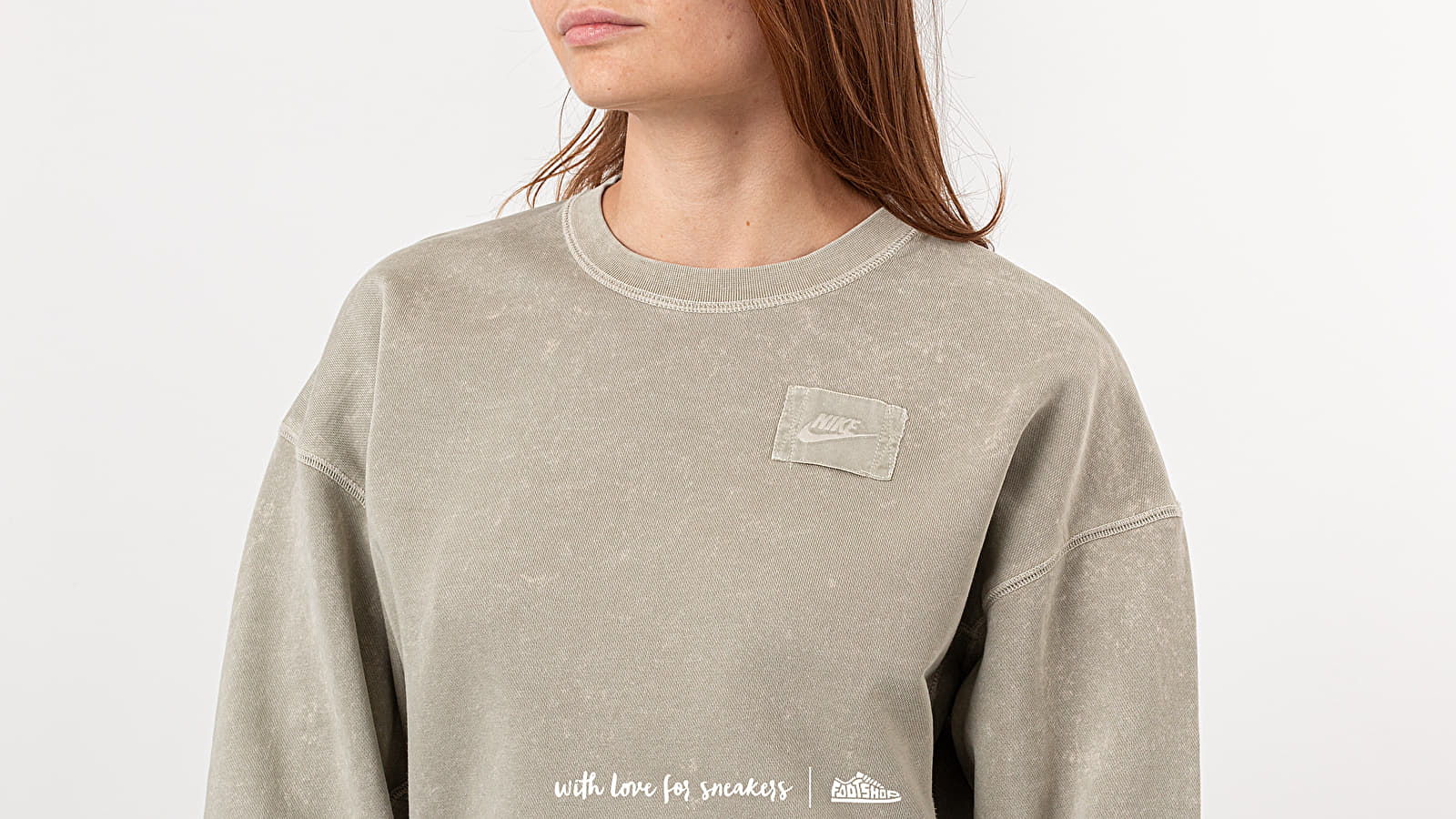 Sudaderas Nike Sportswear Rebel Crewneck Jade Horizon Footshop