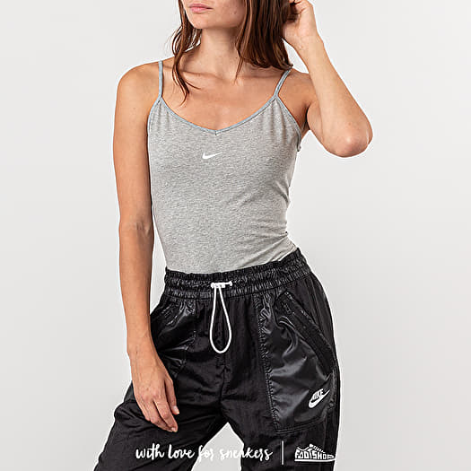 Tank Tops Nike Sportswear Essential Bodysuit Tank Dk Grey Heather