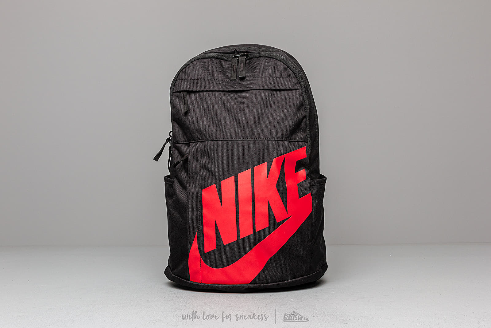 Nike elemental backpack black and red store