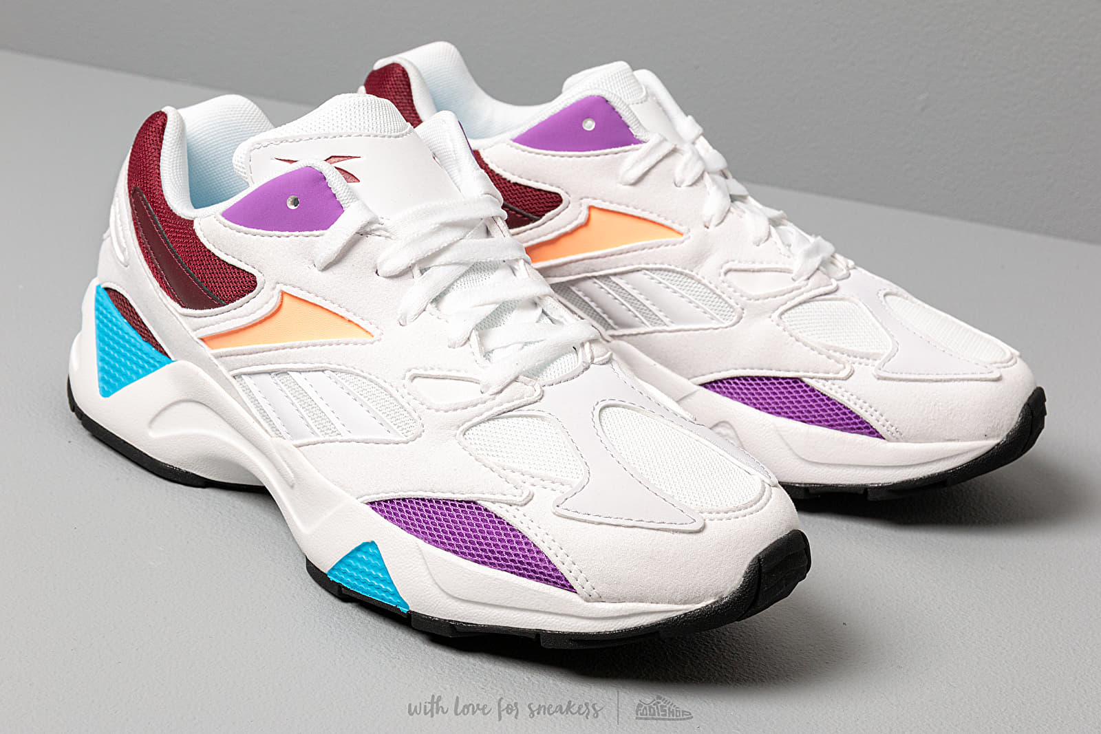 Buty damskie Reebok Aztrek 96 White/ Porcelain/ Maroo