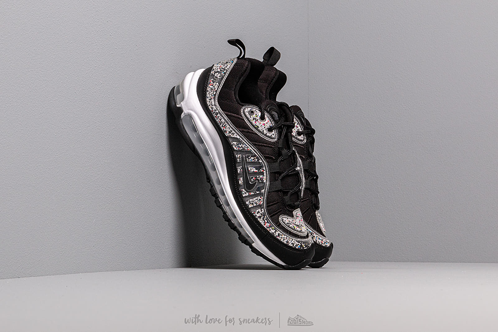 Women s shoes Nike W Air Max 98 LX Black Black White Footshop