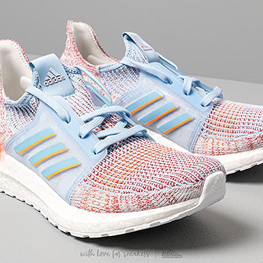 Women's shoes adidas UltraBOOST 19 W Glow Blue/ Hi-Res Coral