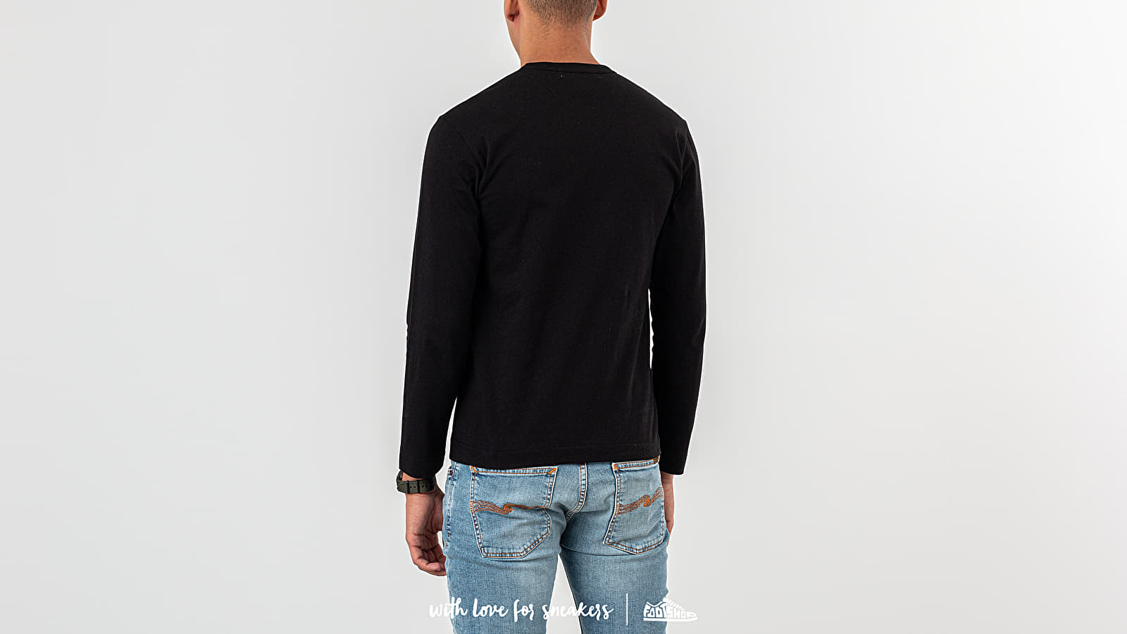 Camisetas Comme des Garçons PLAY Tee Black
