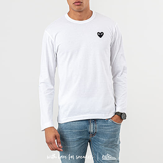 T shirt Comme des Garcons PLAY Long Sleeve Tee