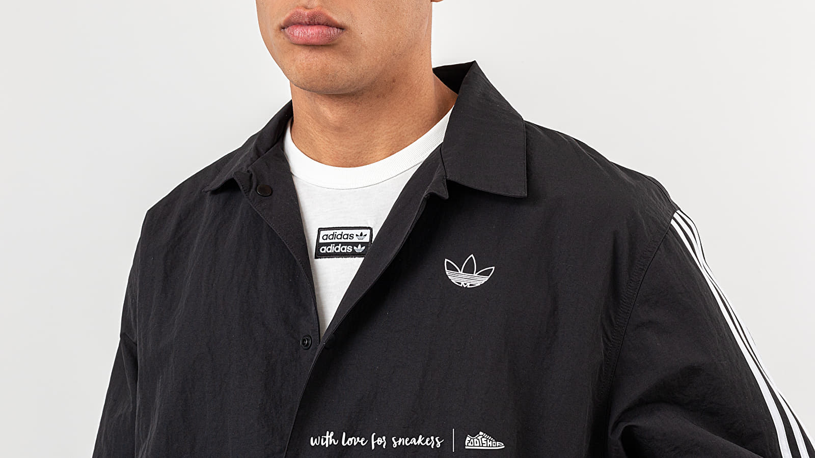 Adidas trefoil coach store