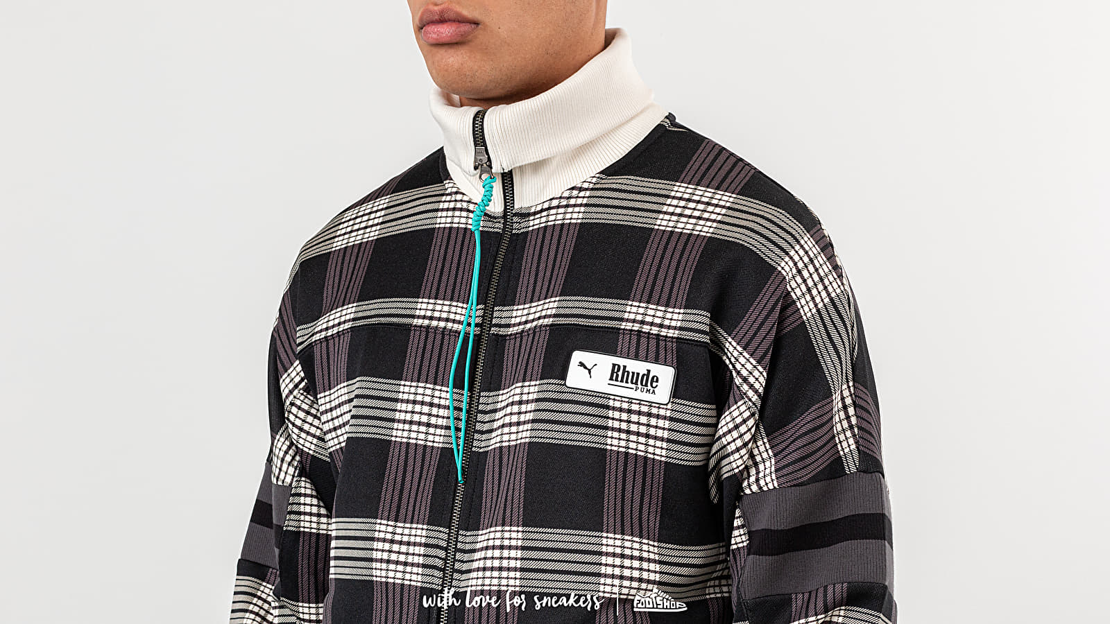 Hættetrøjer og sweatshirts Puma x Rhude AOP Track Top Puma White/ Puma Black