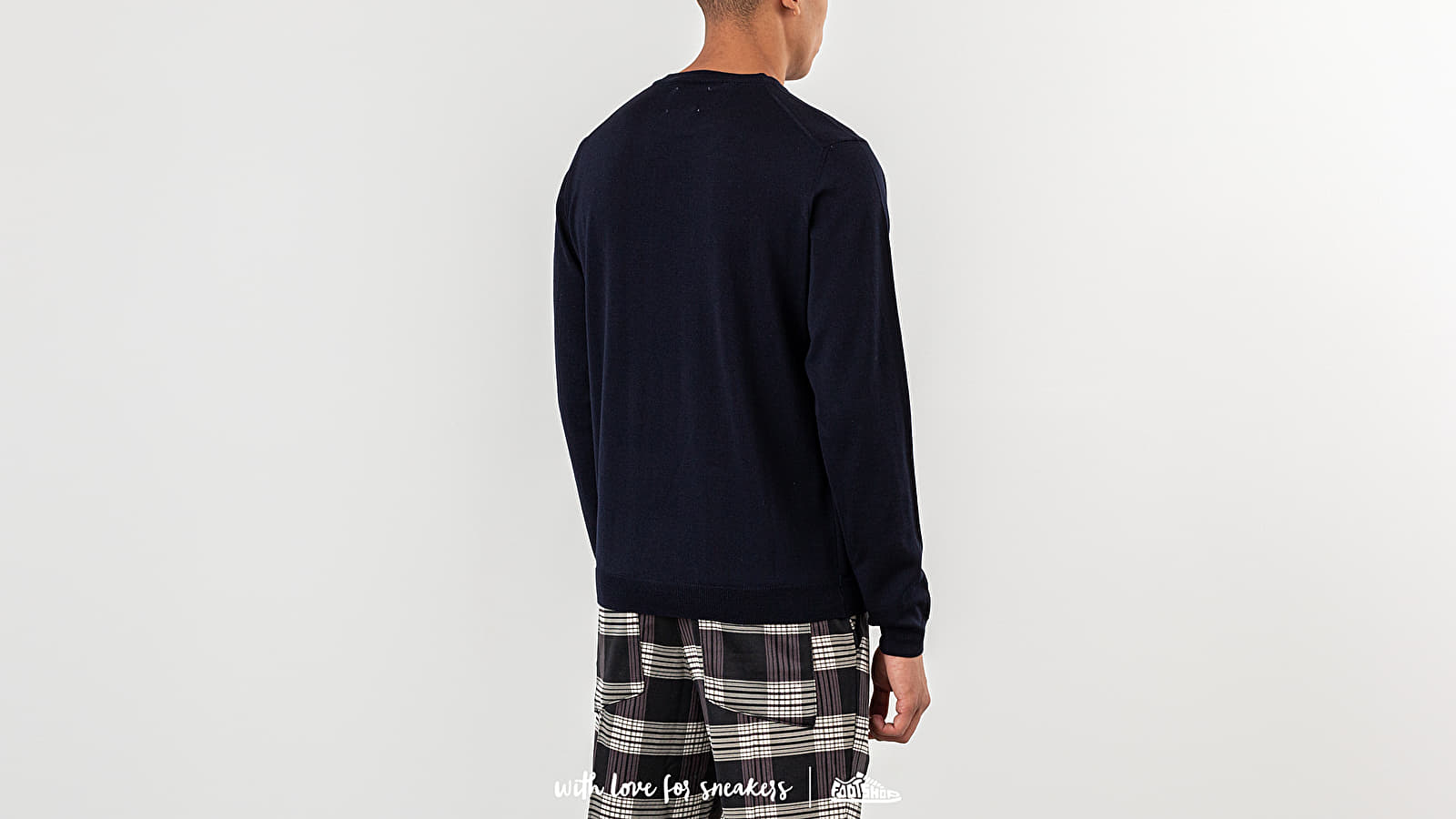 Maglioni WOOD WOOD Kip Sweatshirt Navy